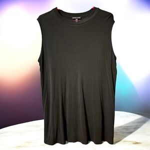 Eileen Fisher Classic Black Tunic Top